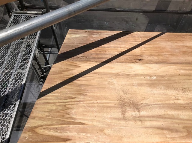 野地板メンテナンス増し張り